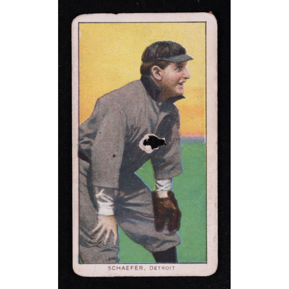 Germany Schaefer 1909-11 T206 #421 at PristineAuction.com