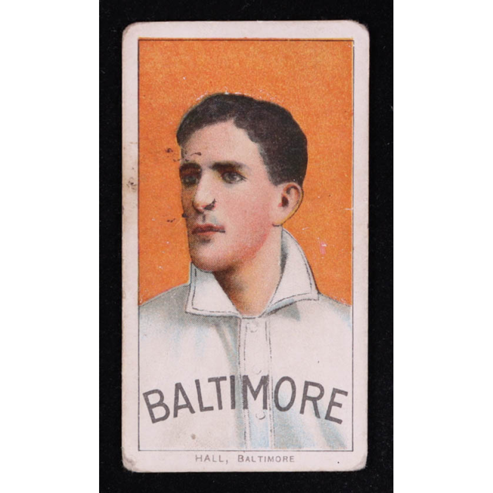 Bob Hall 1909-11 T206 #201 at PristineAuction.com