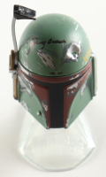 Jeremy Bulloch Signed "Star Wars" Boba Fett Titanium Mini Helmet Figure (Beckett) at PristineAuction.com