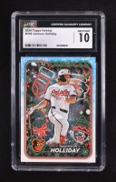 Jackson Holliday 2024 Topps Holiday #H50 RC (CGC 10) at PristineAuction.com