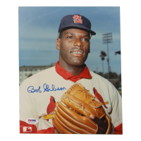Bob Gibson Signed Cardinals 8x10 Photo (PSA) at PristineAuction.com