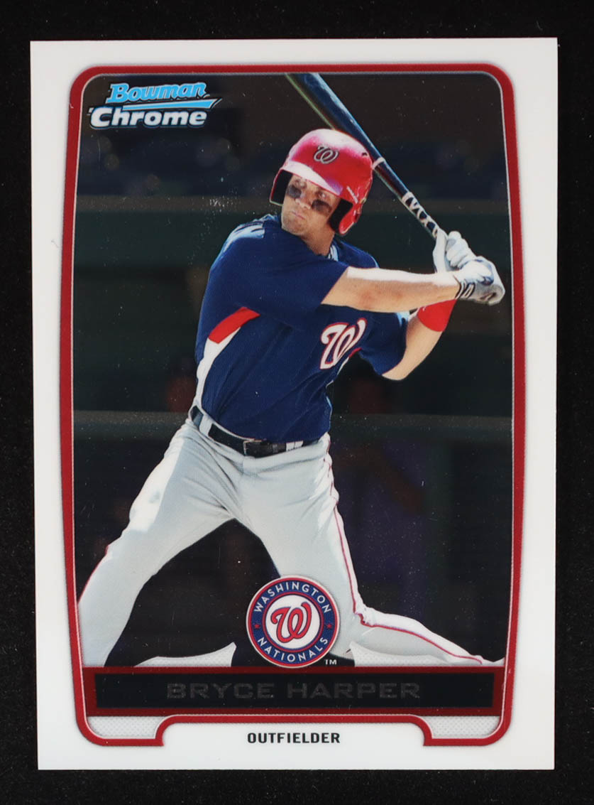 Bryce Harper 2012 Bowman Chrome Prospects #BCP10 RC at PristineAuction.com Bryce Harper 2012 Bowman Chrome Prospects #BCP10 RC at PristineAuction.com