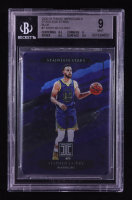 Stephen Curry 2020-21 Panini Impeccable Stainless Stars Blue #7 #64/75 (BGS 9) at PristineAuction.com