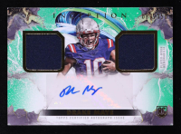 Drake Maye 2024 Topps Inception Franchise Foundation Relic Autographs Green #FFRADM #081/150 RC at PristineAuction.com