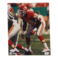 Derrick Thomas Signed Chiefs 8x10 Photo (JSA) at PristineAuction.com