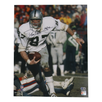 Dave Casper Signed Raiders 16x20 Photo Inscribed "HOF 12" (Beckett) at PristineAuction.com