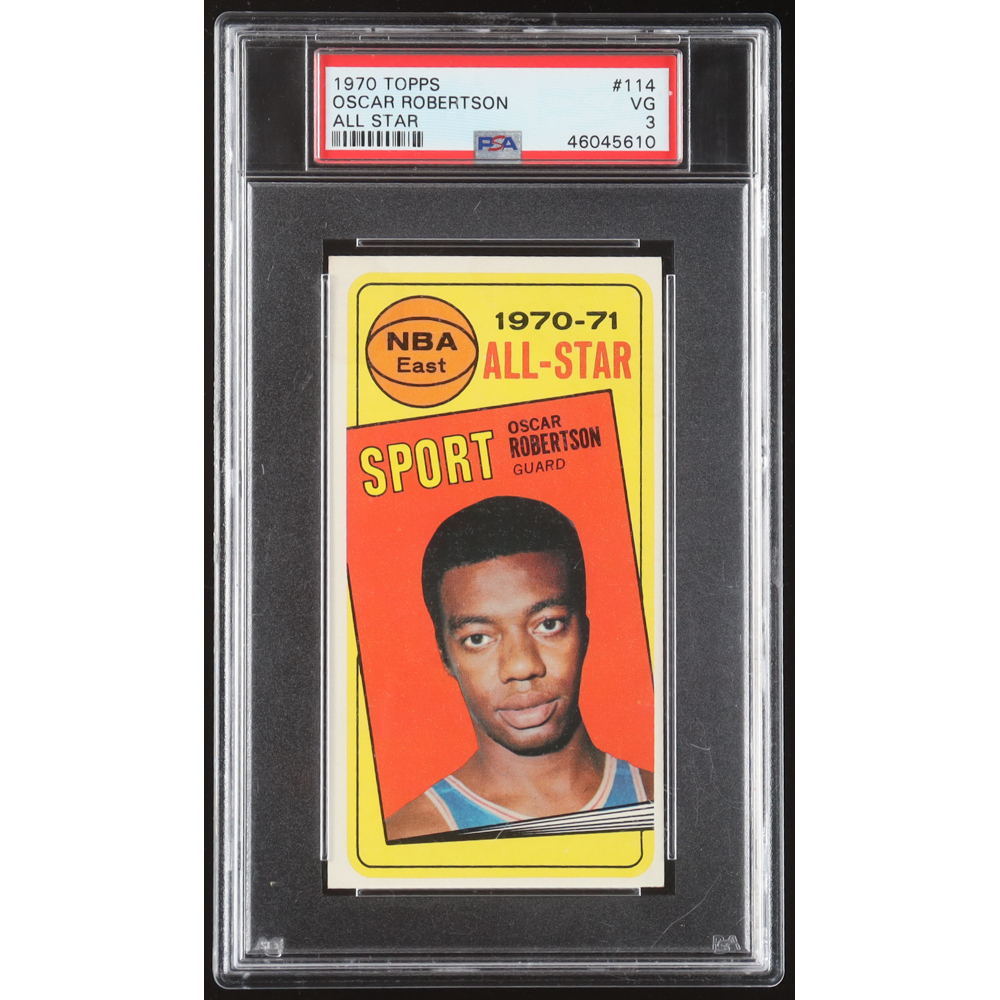 Oscar Robertson 1970-71 Topps #114 AS (PSA 3) at PristineAuction.com