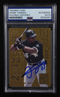 Frank Thomas 1995 Flair Hot Numbers #9 (PSA Authentic) at PristineAuction.com