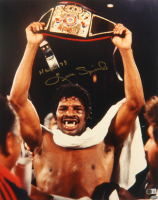 Leon Spinks Signed 16x20 Photo Inscribed "HWC 78" (Beckett) at PristineAuction.com