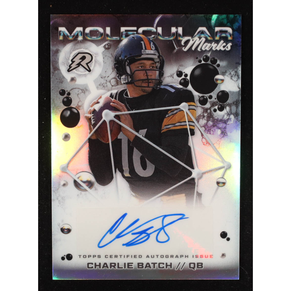 Charlie Batch 2024 Topps Resurgence Molecular Marks Autographs #MMCB at PristineAuction.com