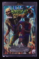 Lamine Yamal 2024 Wild Card Monster Hit Monster Hunt Jumbos Aqua Lava Zombie #LY RC #1/1 at PristineAuction.com