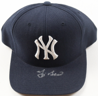 Yogi Berra Signed Yankees Snapback Baseball Hat (JSA) at PristineAuction.com