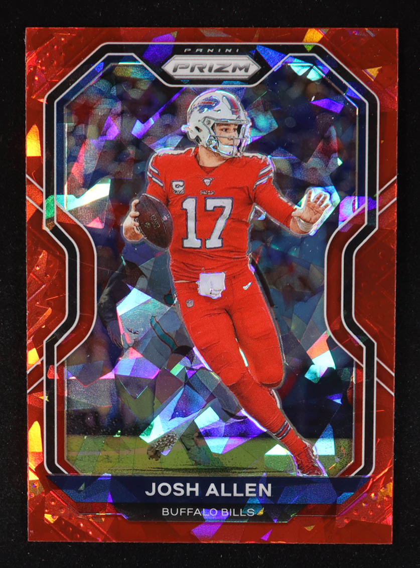 Josh Allen 2020 Panini Prizm Prizms Red Ice #1 at PristineAuction.com Josh Allen 2020 Panini Prizm Prizms Red Ice #1 at PristineAuction.com