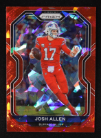 Josh Allen 2020 Panini Prizm Prizms Red Ice #1 at PristineAuction.com