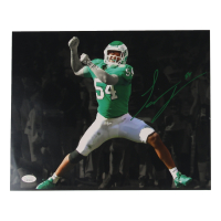 Jeremiah Trotter Jr. Signed Eagles 11x14 Photo (JSA) at PristineAuction.com