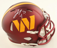 Jahan Dotson Signed Commanders Speed Mini Helmet (Beckett) at PristineAuction.com