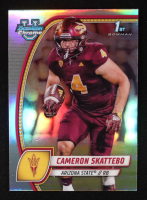Cameron Skattebo 2024 Bowman Chrome University Refractors #37 RC at PristineAuction.com