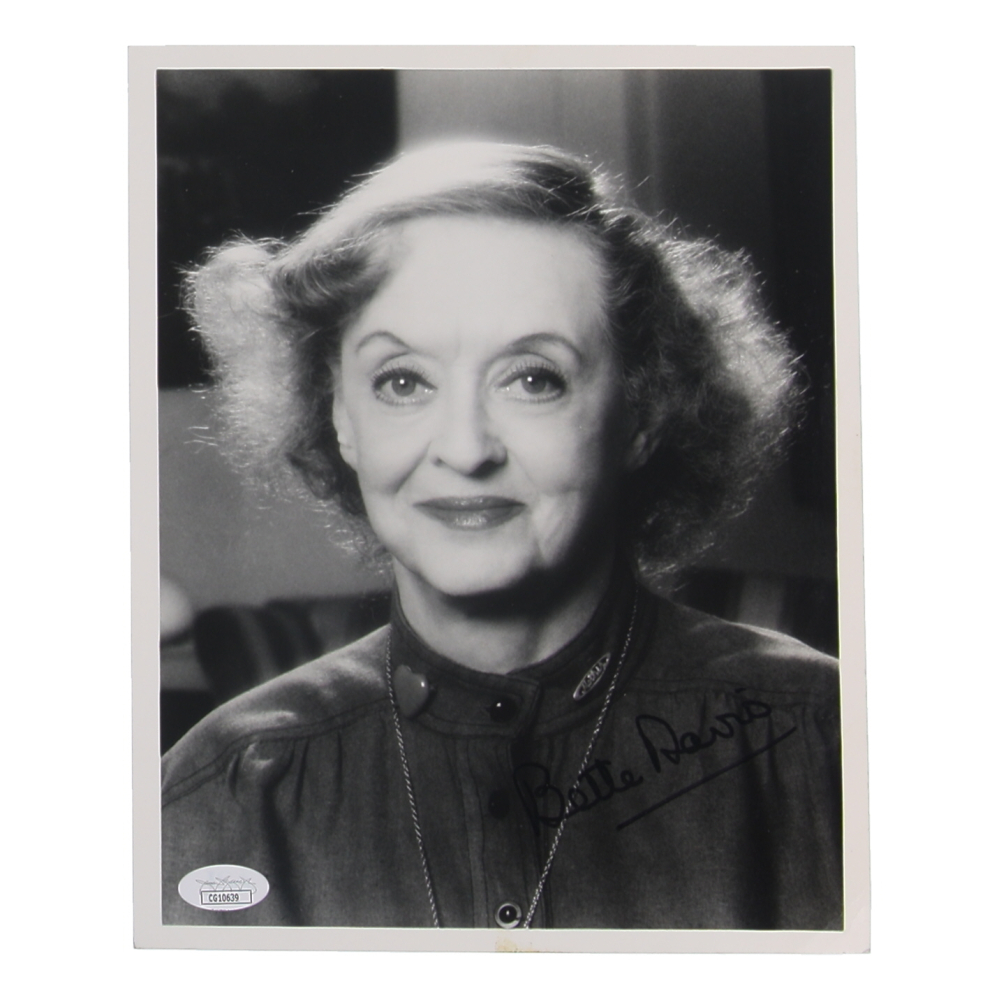 Bette Davis Signed 8x10 Photo (JSA) at PristineAuction.com