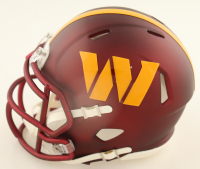 Brian Robinson Jr. Signed Commanders Speed Mini Helmet (Beckett) at PristineAuction.com