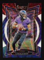 Lamar Jackson 2024 Select Prizm Tri Color #35 #084/299 at PristineAuction.com