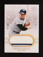 Mickey Mantle 2020 Panini National Treasures Retro Materials Holo Gold #11 #09/10 at PristineAuction.com