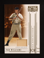 Ted Williams 2005 Prime Patches Game Used Bat Card #83 at PristineAuction.com