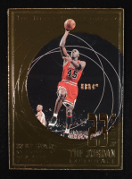 Michael Jordan 1996-97 Upper Deck 23 Nights The Jordan Experience 22KT Gold Card at PristineAuction.com