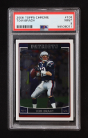 Tom Brady 2006 Topps Chrome Refractors #106 (PSA 9) at PristineAuction.com