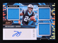Jonathon Brooks 2024 Absolute Rookie Premiere Materials Autographs #12 RC #318/399 at PristineAuction.com