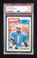 Warren Moon 1987 Topps #307 (PSA 7) at PristineAuction.com