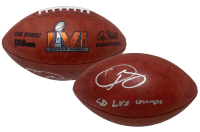 Odell Beckham Jr. Signed "The Duke" Super Bowl LVI Logo NFL Official Game Ball Inscribed "SB LVI Champs" (Fanatics) at PristineAuction.com