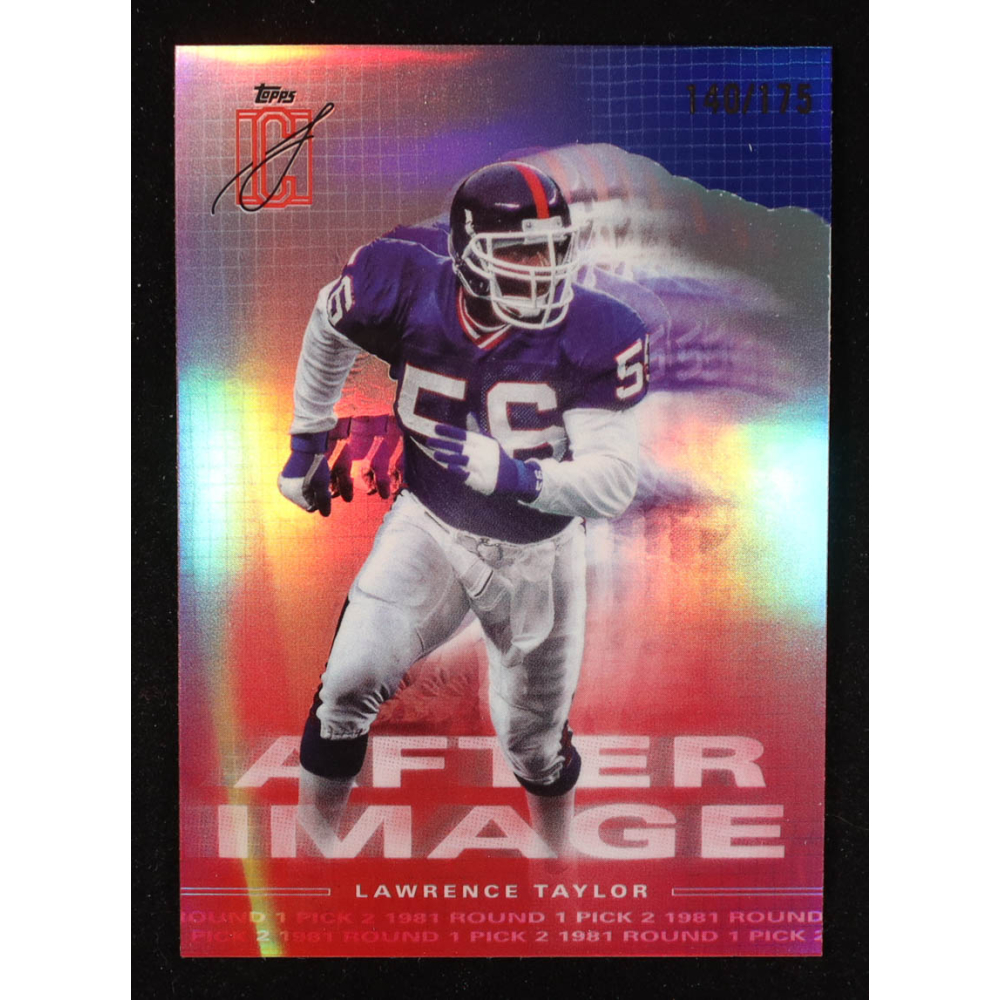 Lawrence Taylor 2024 Topps Signature Class After Image Indigo #AI-19 #140/175 at PristineAuction.com