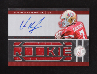 Colin Kaepernick 2011 Panini Freshman Fabric Autographs RC #003/300 at PristineAuction.com