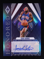Isiah Thomas 2023-24 Panini Phoenix Honored Signatures Purple #7 #63/75 at PristineAuction.com