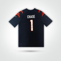Ja'Marr Chase Signed Bengals Nike Authentic Jersey (Beckett) at PristineAuction.com