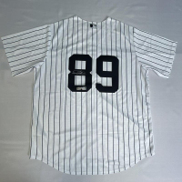 Jasson Dominguez Signed Yankees Nike Authentic Jersey (Fanatics) at PristineAuction.com