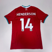 Jordan Henderson Signed Liverpool Nike Authentic Jersey (Beckett) at PristineAuction.com