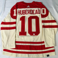 Jonathan Huberdeau Signed Flames Adidas Authentic Jersey (Fanatics) at PristineAuction.com