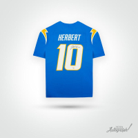 Justin Herbert Signed Chargers Nike Authentic Jersey (Fanatics) at PristineAuction.com