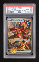 Volcanion Ex 2025 Pokemon JTG En-journey Together Special Illustration Rare #182 (PSA 10) at PristineAuction.com