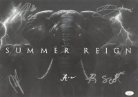 "Summer Reign" Alabama Crimson Tide 11x16 Photo Signed By (4) LT Overton, Rico Scott, Domi Jackson & Richard Young (JSA) at PristineAuction.com