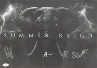 "Summer Reign" Alabama Crimson Tide 11x16 Photo Signed By (4) LT Overton, Rico Scott, Domi Jackson & Richard Young (JSA) at PristineAuction.com