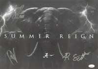 "Summer Reign" Alabama Crimson Tide 11x16 Photo Signed By (4) LT Overton, Rico Scott, Domi Jackson & Richard Young (JSA) at PristineAuction.com