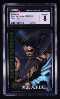 Wolverine as Captain Claw 1995 Fleer Ultra X-Men All-Chromium #99 (CGC 8) at PristineAuction.com