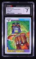 Infinity Gauntlet 1991 Impel Marvel Universe II #134 (CGC 7) at PristineAuction.com