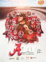 Kalen Deboer Signed Alabama Crimson Tide 18x24 Poster (JSA) at PristineAuction.com