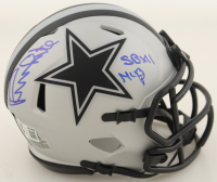 Randy White Signed Cowboys Rave Alternate Speed Mini Helmet Inscribed "SB XII MVP" (Beckett) at PristineAuction.com