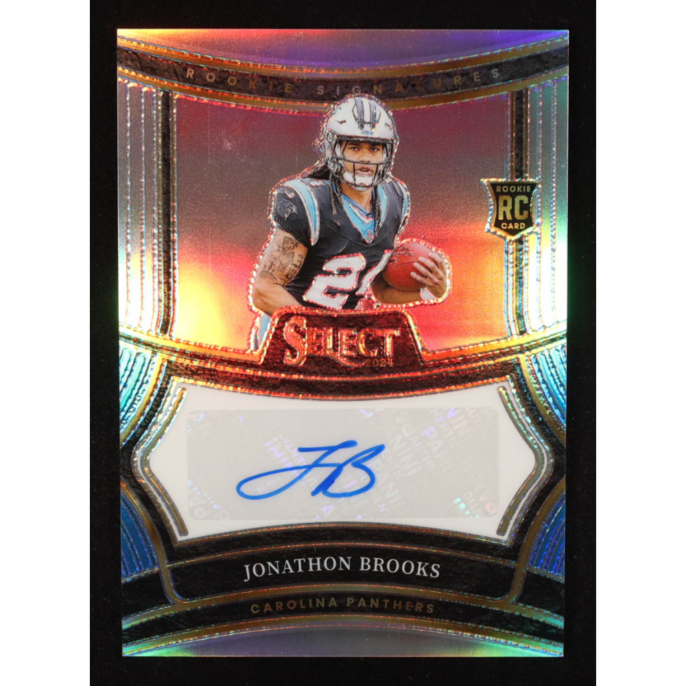 Jonathon Brooks 2024 Select Rookie Signatures Prizm #14 RC #213/399 at PristineAuction.com