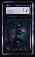 Catwoman 1995 SkyBox DC Legends Power Chrome #115 (CGC 8) at PristineAuction.com