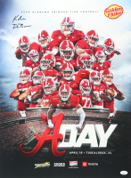 Kalen Deboer Signed Alabama Crimson Tide 18x24 Poster (JSA) at PristineAuction.com